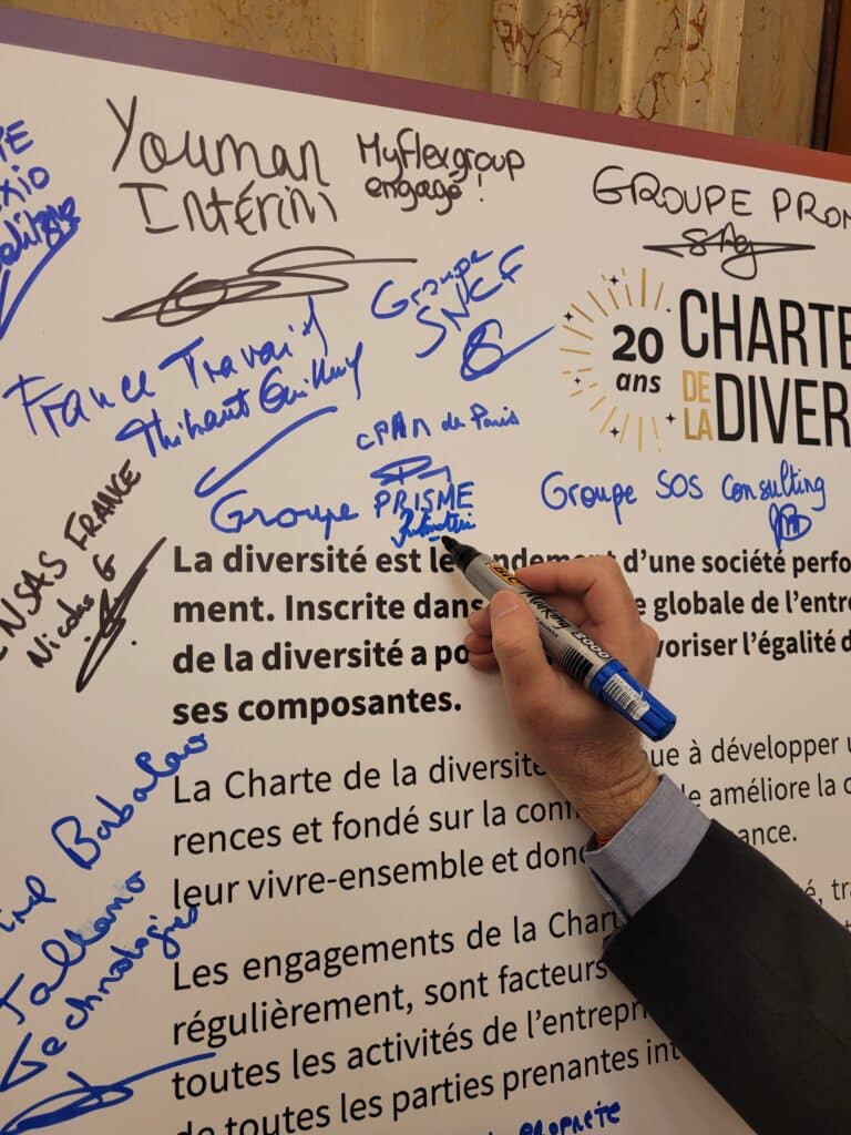 Groupe PRISME est l'un des signataires historiques de la Charte de la Diversité